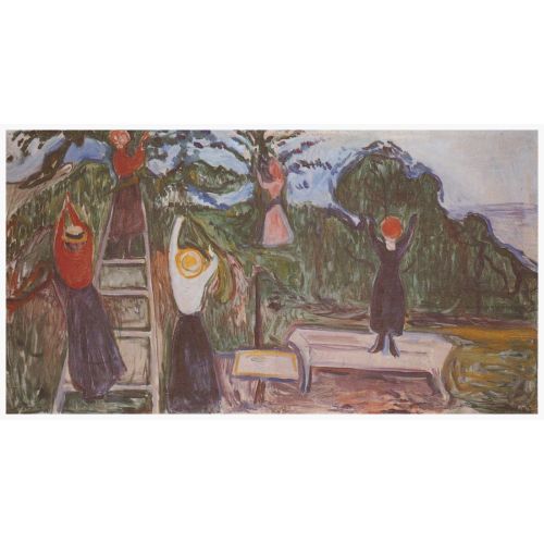 Edvard Munch, Picking Fruit Linde Frieze