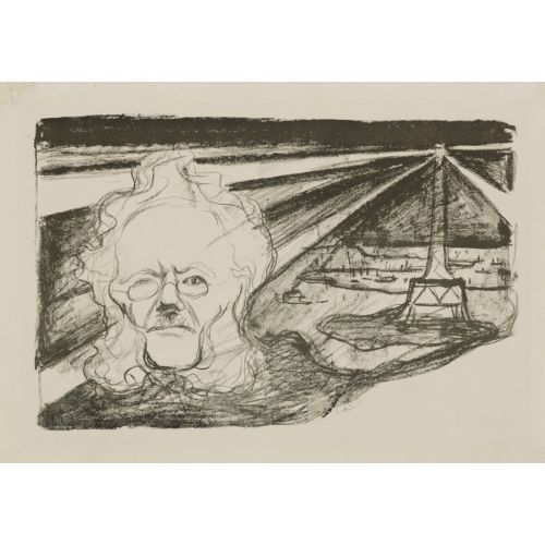 Edvard Munch, Ibsen With Lighthouse