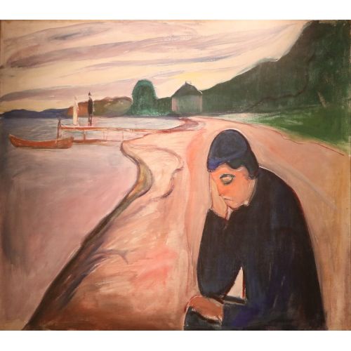 Edvard Munch, Melankoli II Edvard Munch, Melankoli II
