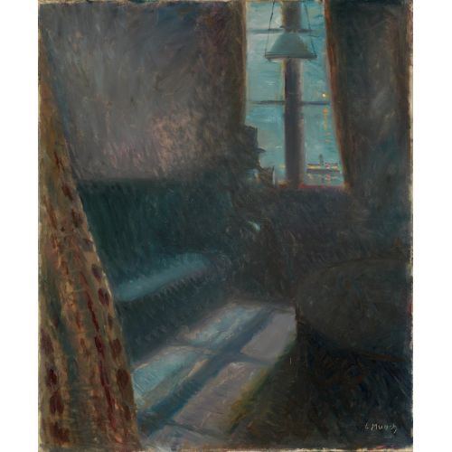Edvard Munch, Night In Saint Cloud