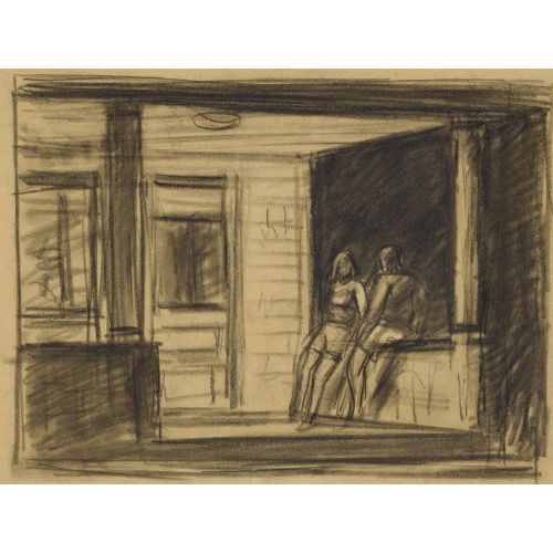 Edward Hopper, Study For Summer Evening