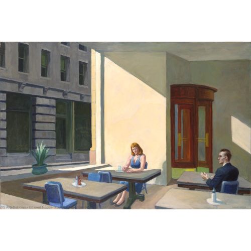 Edward Hopper, Bir Kafeteryada Güneş Işığı