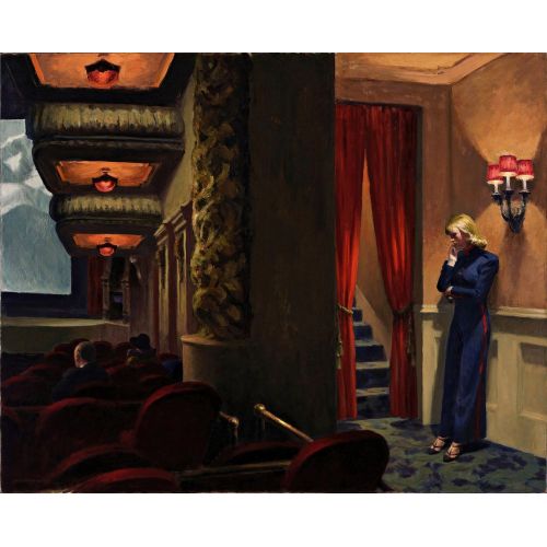 Edward Hopper, Theater Painting Edward Hopper, Theater Painting