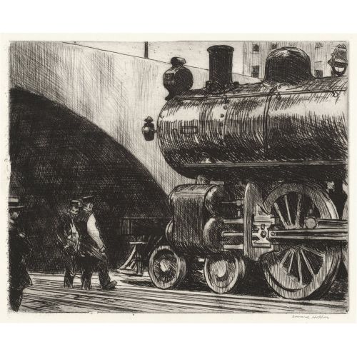 Edward Hopper, The Locomotive Edward Hopper, The Locomotive