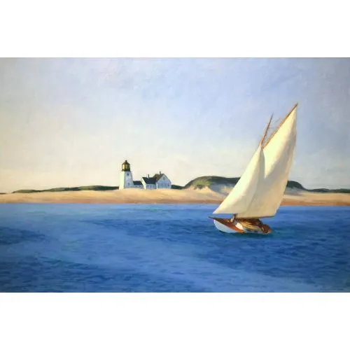 Edward Hopper, Uzun Bacak Realizm Edward Hopper, Uzun Bacak Realizm Sanat Akımları Kanvas Efektli Tablo, Resim Kağıdı Baskısı, Reprodüksiyon ve Yüksek
