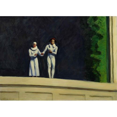 Edward Hopper, İki Komedyen Edward Hopper, İki Komedyen