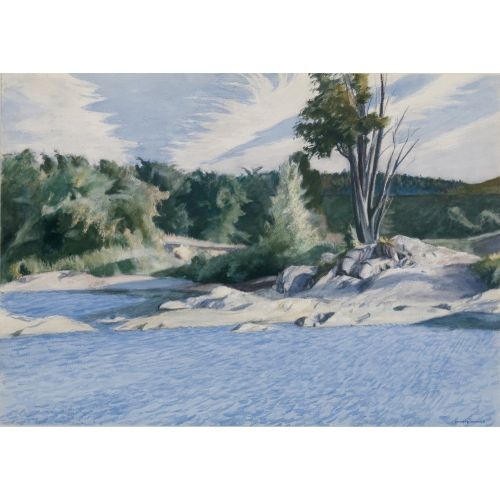 Edward Hopper, Beyaz Nehir, Sharon'da