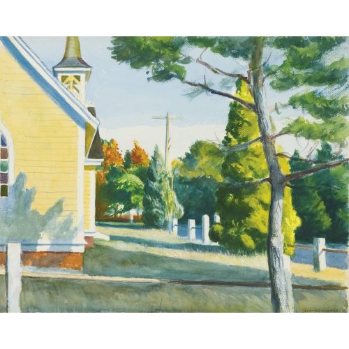 Edward Hopper, Church In Eastham