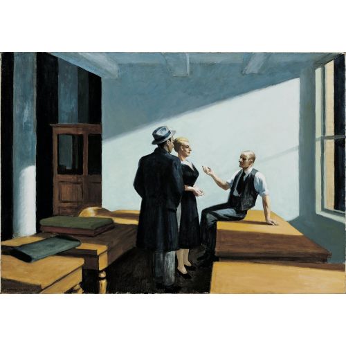 Edward Hopper, Conference At Night