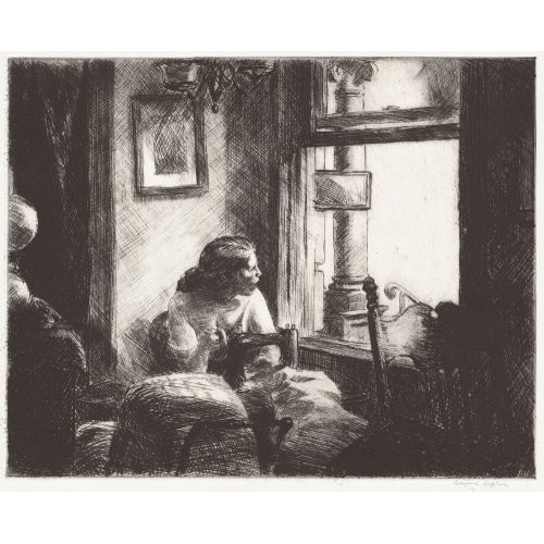 Edward Hopper, East Side Interior