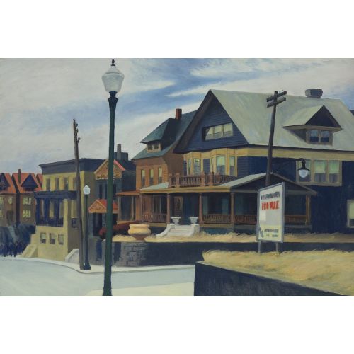Edward Hopper, East Wind Over Weehawken
