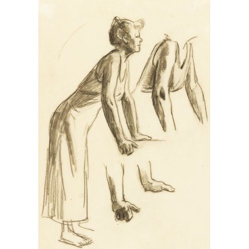 Edward Hopper, Figure Study For Cape Cod Morning