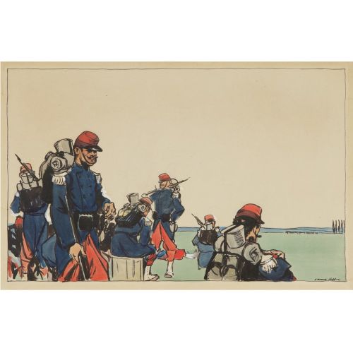 Edward Hopper, French Soldiers