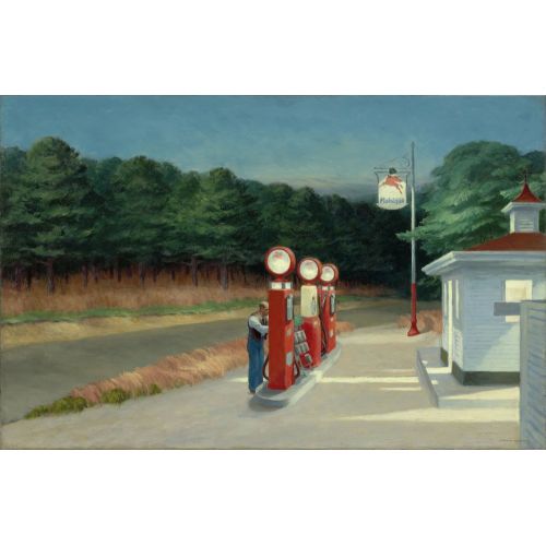 Edward Hopper, Gaz Edward Hopper, Gaz