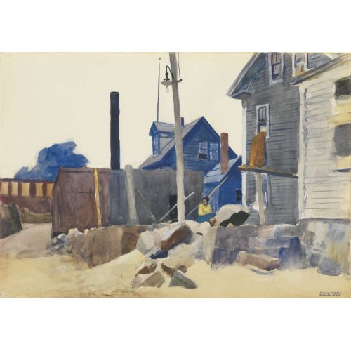 Edward Hopper, House On The Shore