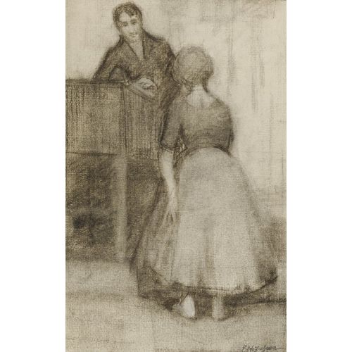 Edward Hopper, Illustration For Nicholas Nickleby
