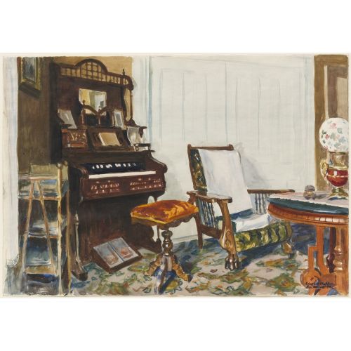 Edward Hopper, Bayan Acorns Salonu
