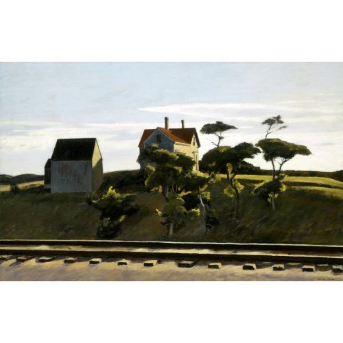 Edward Hopper, New York New Haven And Hartford Realism Edward Hopper, New York New Haven And Hartford Realism Art Movements Canvas, Drawing Paper Prints, Reproduction Oil Painting and