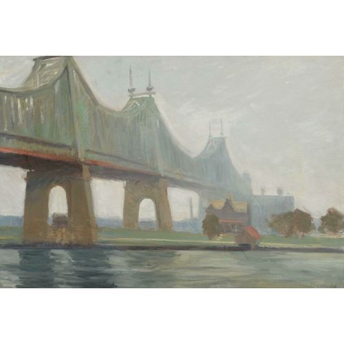 Edward Hopper, Queensborough Bridge Edward Hopper, Queensborough Bridge