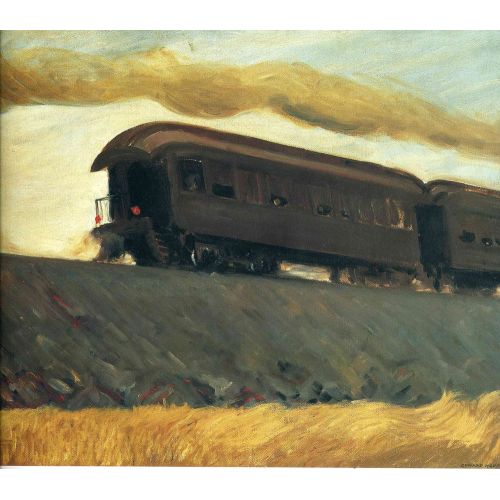 Edward Hopper, Railroad Train Edward Hopper, Railroad Train