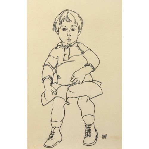 Egon Schiele, Anton Peschka Egon Schiele, Anton Peschka