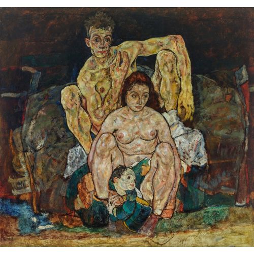 Egon Schiele, Aile Egon Schiele, Aile