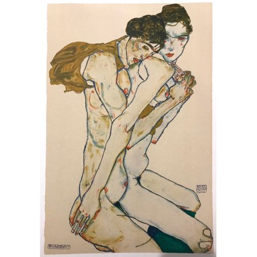 Egon Schiele, Arkadaşlık Dışavurumculuk Sanat Akımları Egon Schiele, DostlukDostluk, Egon Schiele tarafından yapılan