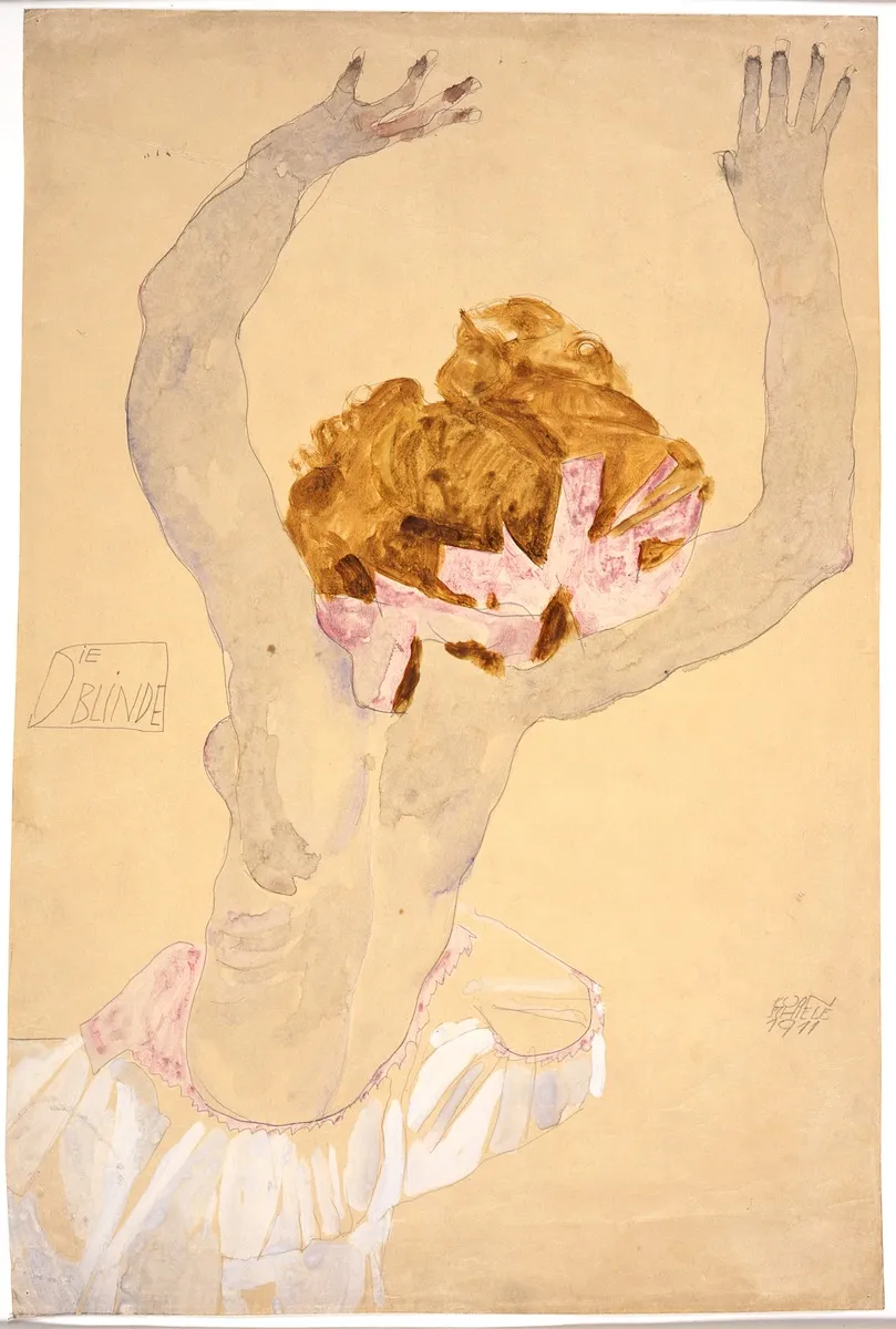 Egon Schiele, La Femme Aveugle | Arthipo