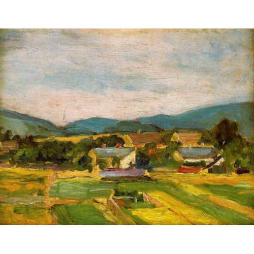 Egon Schiele, Landscape In Lower Austria Expressionism Egon Schiele, Landscape In Lower Austria Expressionism Art Movements Egon Schiele, Landscape In Lower AustriaThis expressive
