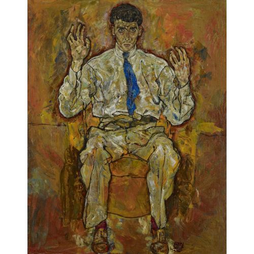 Egon Schiele, Albert Paris Von Gütersloh'un Portresi Egon Schiele, Albert Paris Von Gütersloh'un Portresi