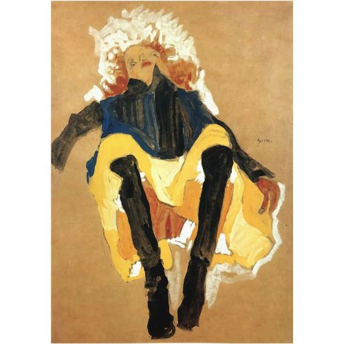 Egon Schiele, Red Girl Expressionism Art Movements Egon Schiele, Red GirlThe Red Girl by Egon Schiele is a compelling artwork