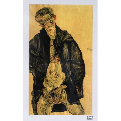 Egon Schiele, Self Portrait Expressionism Art Movements Egon Schiele: An Introspective Journey Through Self PortraitEgon