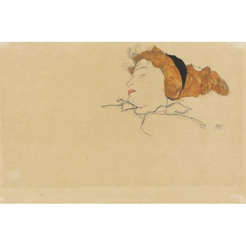 Egon Schiele, Sleeping Woman Expressionism Art Movements Egon Schiele, Sleeping WomanConsidered one of Egon Schieles most