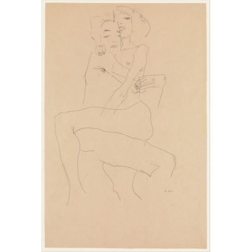 Egon Schiele, 2 Numaralı Kucaklaşan Çift Egon Schiele, 2 Numaralı Kucaklaşan Çift