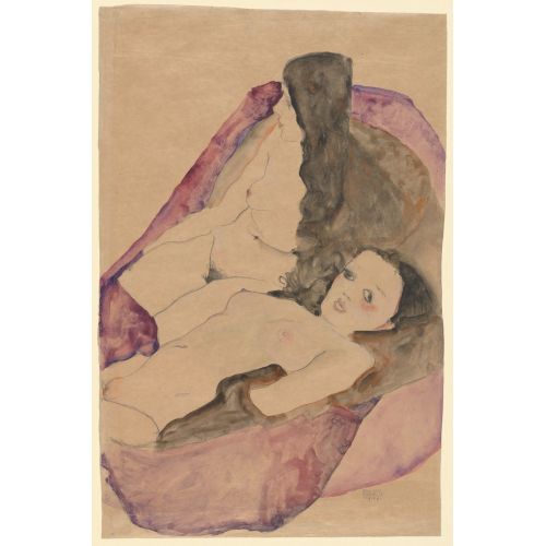 Egon Schiele, Two Reclining Nudes Expressionism Egon Schiele, Two Reclining Nudes Expressionism Art Movements Egon Schiele: Two Reclining NudesEgon Schieles creation, Two