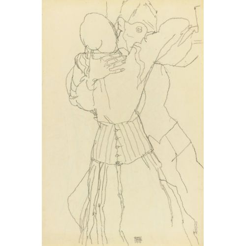 Egon Schiele, 3 Numaralı Kucaklaşan Çift Egon Schiele, 3 Numaralı Kucaklaşan Çift