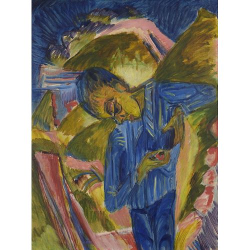 Ernst Ludwig Kirchner, Bube Mit Bonbons Ernst Ludwig Kirchner, Bube Mit Bonbons