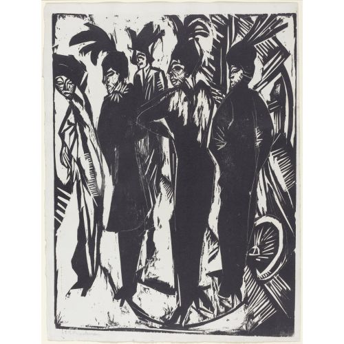 Ernst Ludwig Kirchner, Five Women On The Street Ernst Ludwig Kirchner, Five Women On The Street