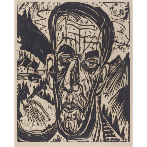 Ernst Ludwig Kirchner, Head Of Van De Velde Bright