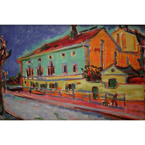 Ernst Ludwig Kirchner, Houses In Dresden