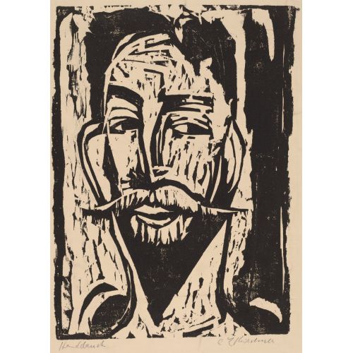 Ernst Ludwig Kirchner, Head Of Prof Dr Graef