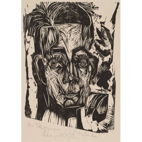Ernst Ludwig Kirchner, Head Of Dr Robert Binswanger