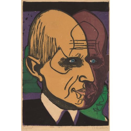 Ernst Ludwig Kirchner, Head Of Dr Bauer