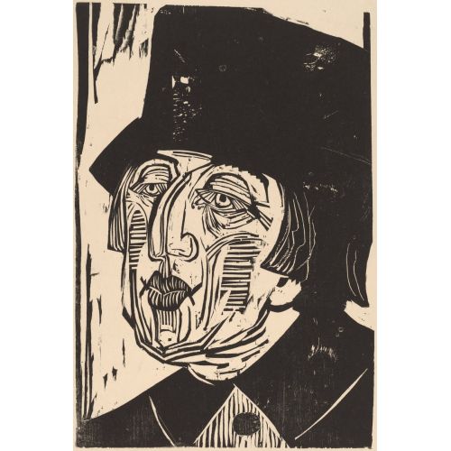 Ernst Ludwig Kirchner, Annette Kolb Dışavurumculuk Ernst Ludwig Kirchner, Annette Kolb Dışavurumculuk Sanat Akımları Kanvas Efektli Tablo, Resim Kağıdı Baskısı