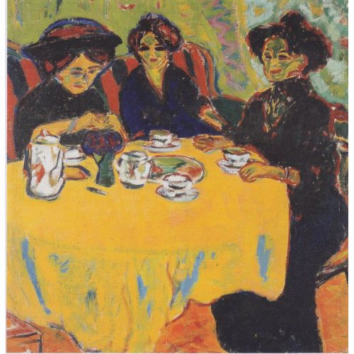 Ernst Ludwig Kirchner, Kaffetafel