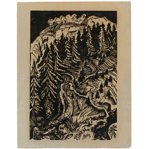 Ernst Ludwig Kirchner, Holzschnitt