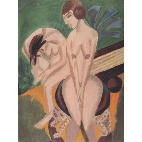 Ernst Ludwig Kirchner, Zwei Akte Im Raum
