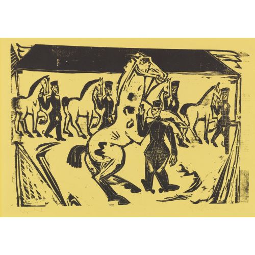 Ernst Ludwig Kirchner, Kasernenreithof