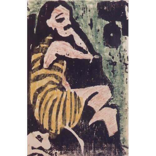 Ernst Ludwig Kirchner, Sanatçı Dışavurumculuk Ernst Ludwig Kirchner, Sanatçı Dışavurumculuk Sanat Akımları Kanvas Efektli Tablo, Resim Kağıdı Baskısı