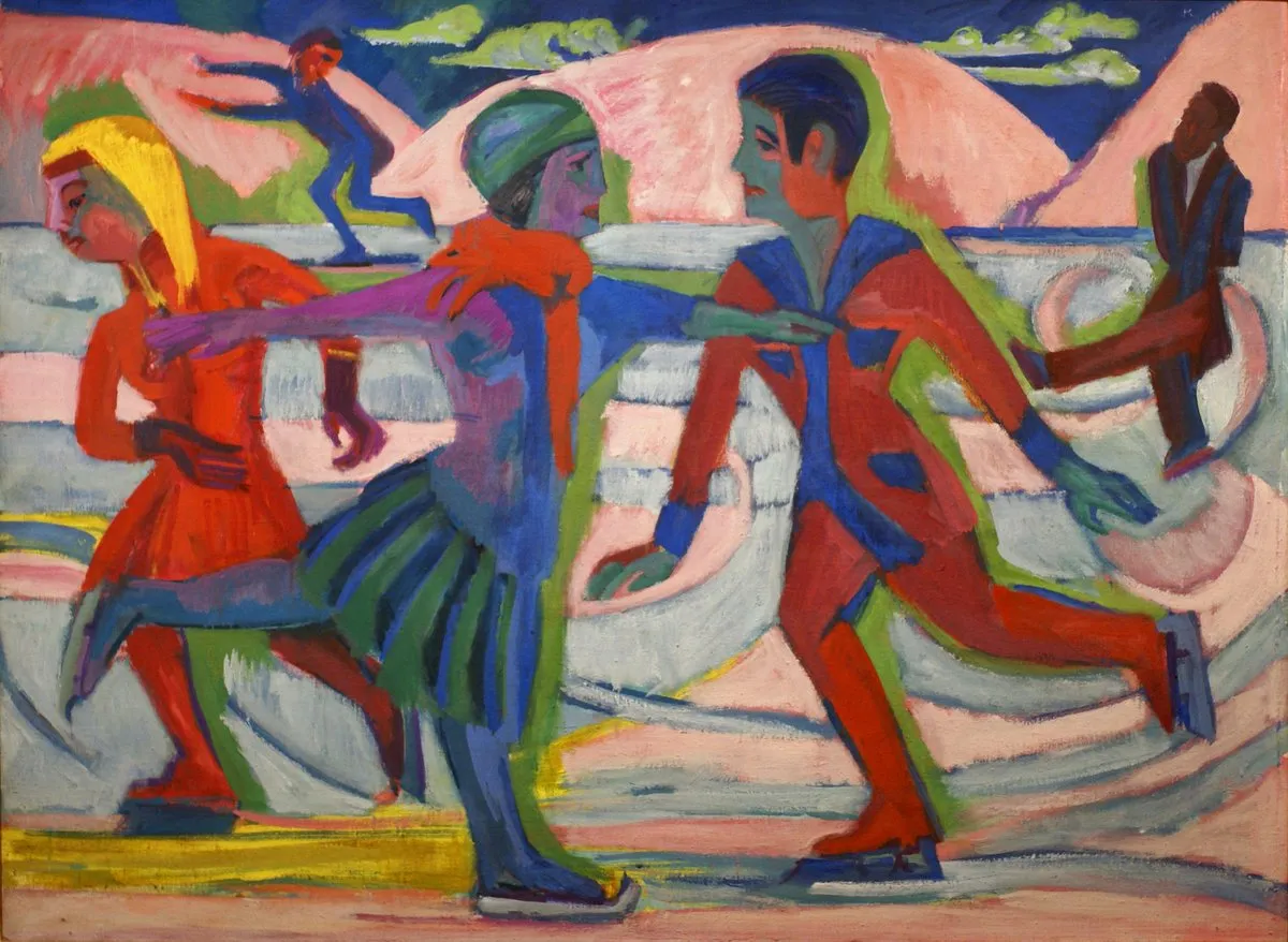 Ernst Ludwig Kirchner, Skaters | Arthipo